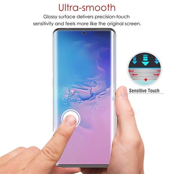 MyBat Screen Protector (with Curved Coverage) for Samsung Galaxy S20 Ultra (6.9) - ClearMyBat Pro