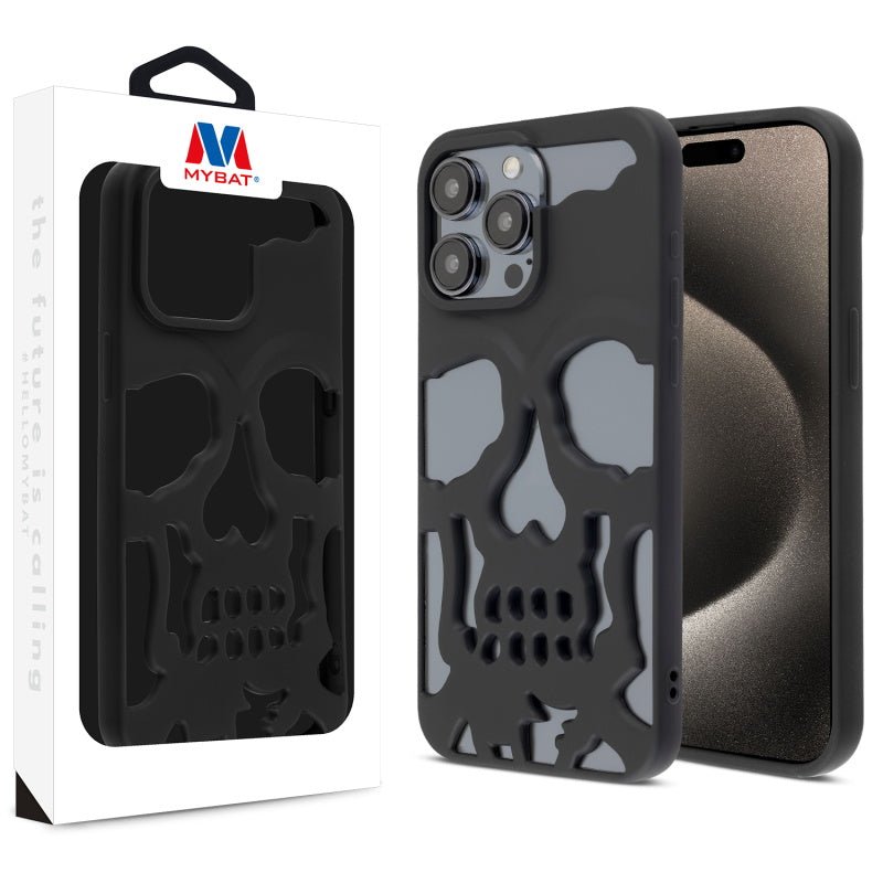 MyBat Skullcap Protector Cover for Apple iPhone 15 Pro Max (6.7)iPhone 15 Pro Max