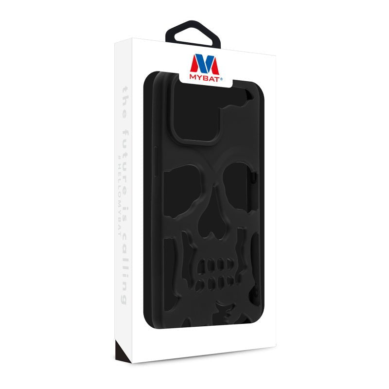 MyBat Skullcap Protector Cover for Apple iPhone 15 Pro Max (6.7)iPhone 15 Pro Max