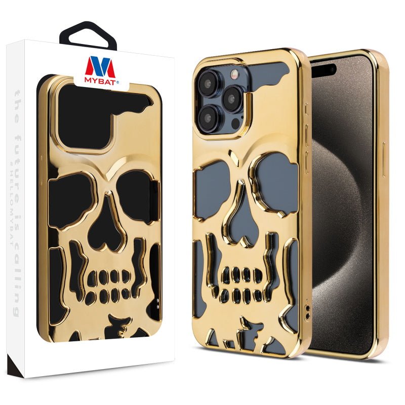 MyBat Skullcap Protector Cover for Apple iPhone 15 Pro Max (6.7)iPhone 15 Pro Max