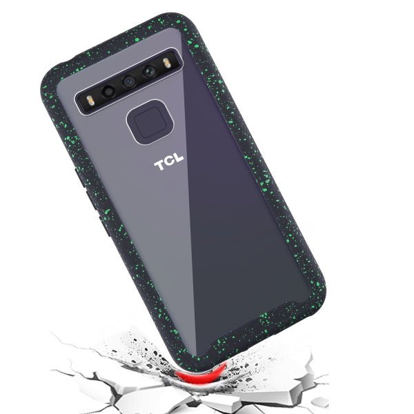 MyBat Splash Hybrid Case for TCL 10 5G UW T - mobile Revvl (non 5G)non 5G
