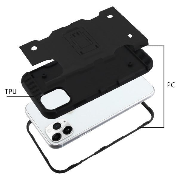 MyBat Storm Tank Hybrid Protector Cover [Military - Grade Certified] for Apple iPhone 11 ProiPhone 11 Pro