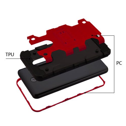 MyBat Storm Tank Hybrid Protector Cover [Military - Grade Certified] for Lg Stylo 4 / Stylo 4 PlusStylo 4