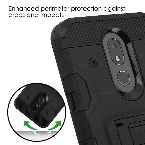 MyBat Storm Tank Hybrid Protector Cover [Military - Grade Certified] for Lg Stylo 5Stylo 5