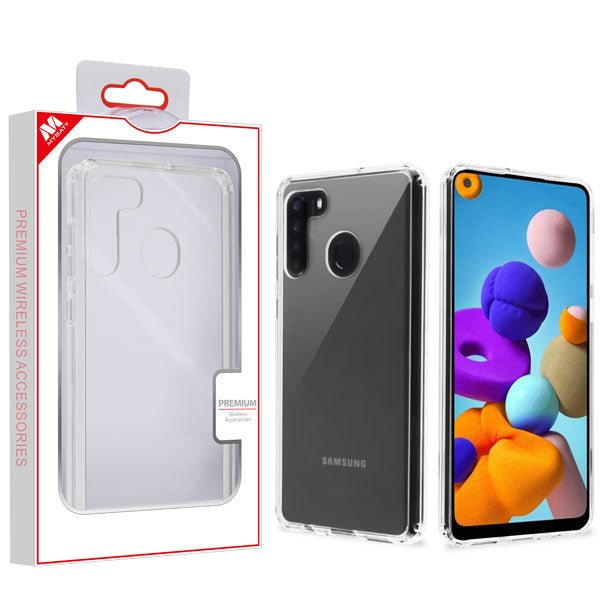 MyBat Sturdy Gummy Cover for Samsung Galaxy A21Galaxy A21