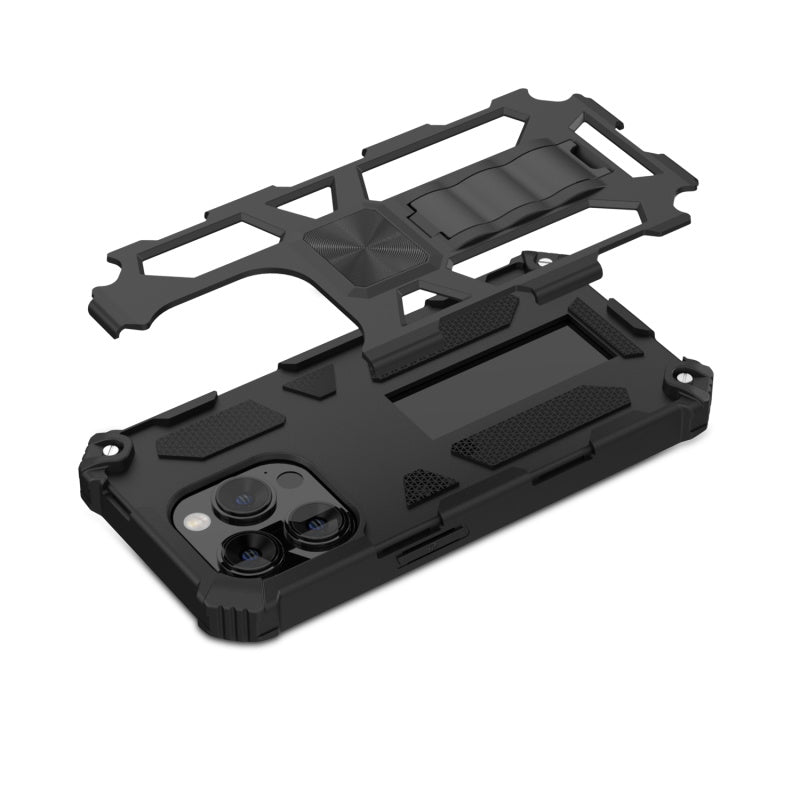 MyBat Pro Sturdy Hybrid Protector Cover (with Stand) for Apple iPhone 15 Pro (6.1)iPhone 15 Pro