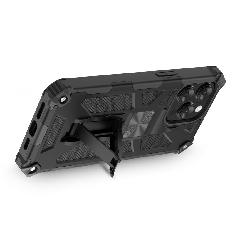 MyBat Pro Sturdy Hybrid Protector Cover (with Stand) for Apple iPhone 15 Pro Max (6.7)iPhone 15 Pro Max