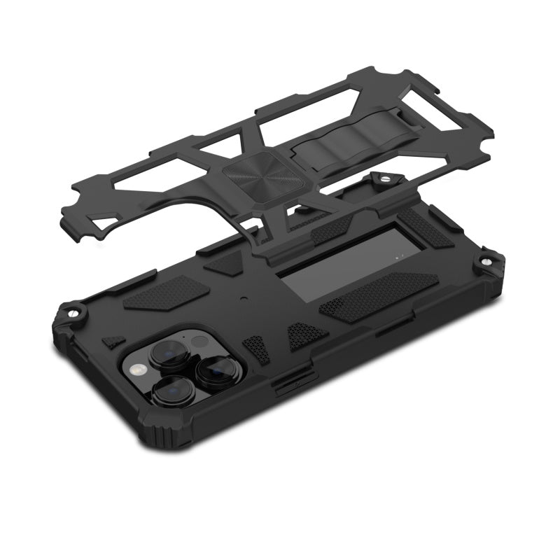 MyBat Pro Sturdy Hybrid Protector Cover (with Stand) for Apple iPhone 15 Pro Max (6.7)iPhone 15 Pro Max