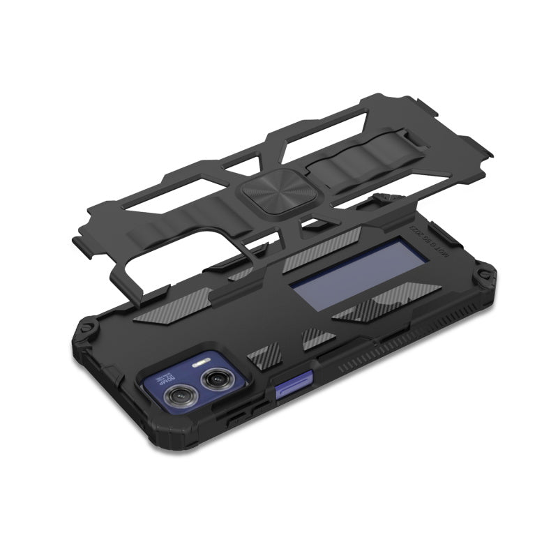 MyBat Pro Sturdy Hybrid Protector Cover (with Stand) for Motorola Moto G 5G (2023)Moto G 5G 2023
