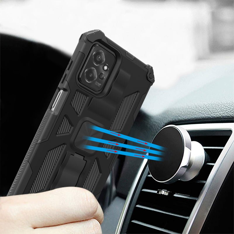 MyBat Pro Sturdy Hybrid Protector Cover (with Stand) for Motorola Moto G Power 5G (2023)Moto G Power 5G 2023