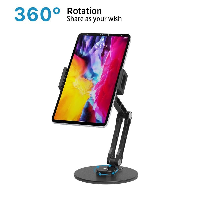 MyBat Swivel 360° Rotating Stand For Phones & Tablets - BlackMyBat Pro