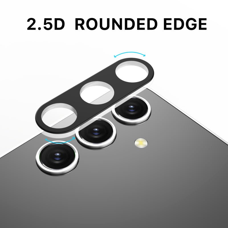 MyBat Tempered Glass Lens Protector - BlackGalaxy A25 5G