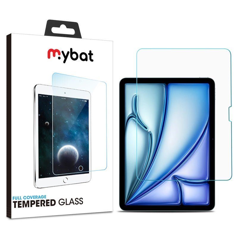MyBat Tempered Glass Screen Protector (2.5D) for Apple iPad Air 11 (2024) / iPad Air 11 (2025) - ClearMyBat Pro