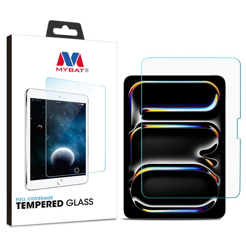 MyBat Tempered Glass Screen Protector (2.5D) for Apple iPad Pro 11 (2024) - CleariPad Pro 11 2024