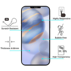 MyBat Tempered Glass Screen Protector (2.5D) for Apple iPhone 12 / 12 Pro (6.1) - ClearMyBat Pro
