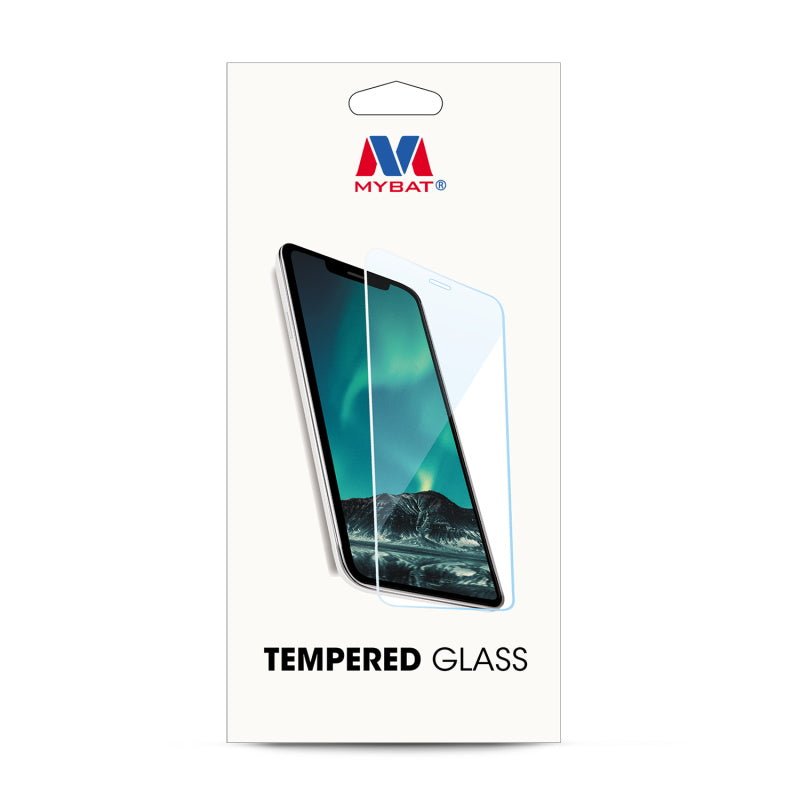 MyBat Tempered Glass Screen Protector (2.5D) for Apple iPhone 15 Pro (6.1) - ClearMyBat Pro