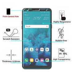 MyBat Tempered Glass Screen Protector (2.5D) for Lg Stylo 4 / Stylo 4 Plus - ClearMyBat Pro