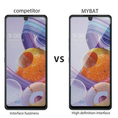MyBat Tempered Glass Screen Protector (2.5D) for Lg Stylo 6 - ClearMyBat Pro