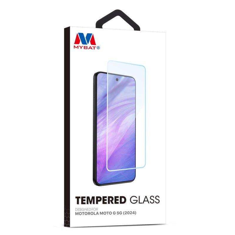 MyBat Tempered Glass Screen Protector (2.5D) for Motorola Moto G 5G (2024) - ClearMoto G 5G 2024