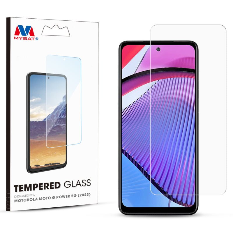 MyBat Tempered Glass Screen Protector (2.5D) for Motorola Moto G Power 5G (2023) - ClearMyBat Pro
