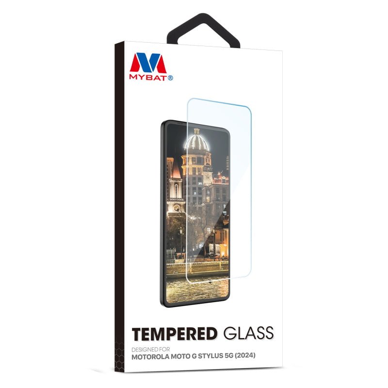 MyBat Tempered Glass Screen Protector (2.5D) for Motorola Moto G Stylus 5G (2024) - Clear