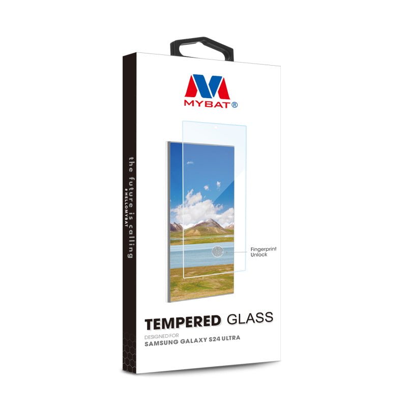 MyBat Tempered Glass Screen Protector (2.5D) for Samsung Galaxy S24 Ultra - ClearGalaxy S24 Ultra