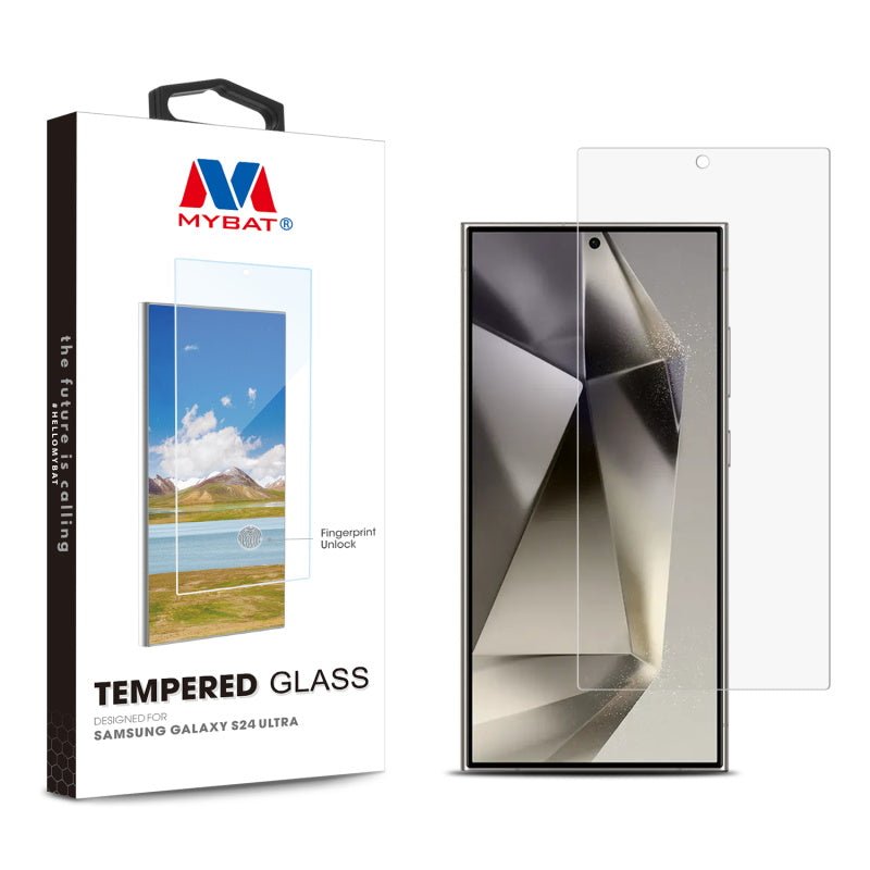 MyBat Tempered Glass Screen Protector (2.5D) for Samsung Galaxy S24 Ultra - ClearGalaxy S24 Ultra