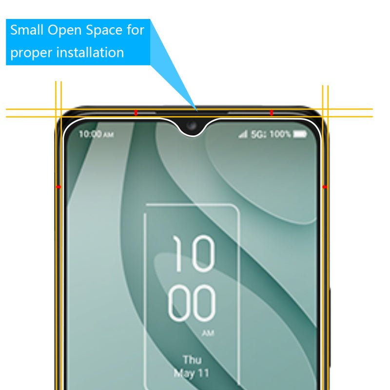 MyBat Tempered Glass Screen Protector (2.5D) for TCL 40 XE 5G - ClearTCL 40 XE 5G