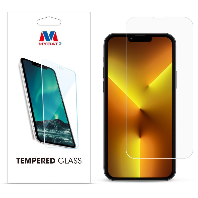 MyBat Tempered Glass Screen Protector for Apple iPhone 17e / 16e, 13 Pro, 13, 14MyBat