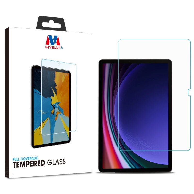 MyBat Tempered Glass Screen Protector for Samsung Galaxy Tab S10+ / Tab S9+/X800 (Galaxy Tab S8+) / T730 (Galaxy Tab S7 FE 5G 12.4) / Galaxy Tab S7+ - ClearGalaxy Tab S9+