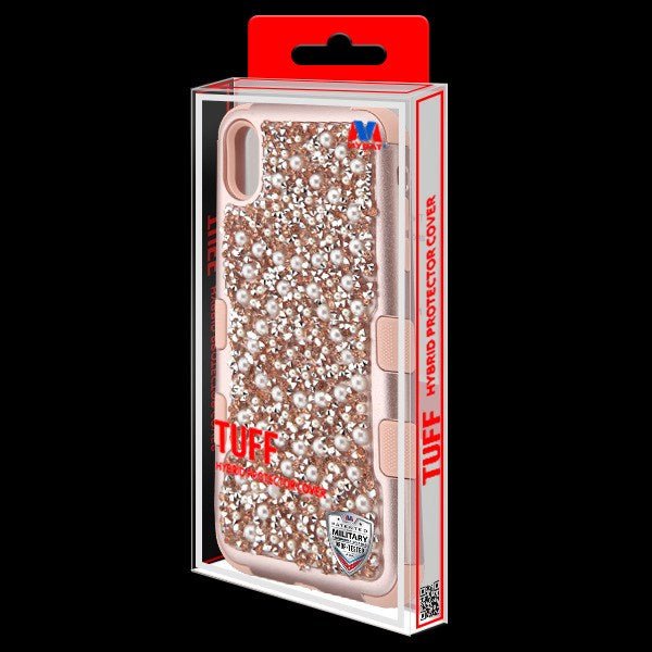 MyBat TUFF Krystal Hybrid Protector Cover [Military - Grade Certified] for Apple iPhone XS MaxiPhone XS Max