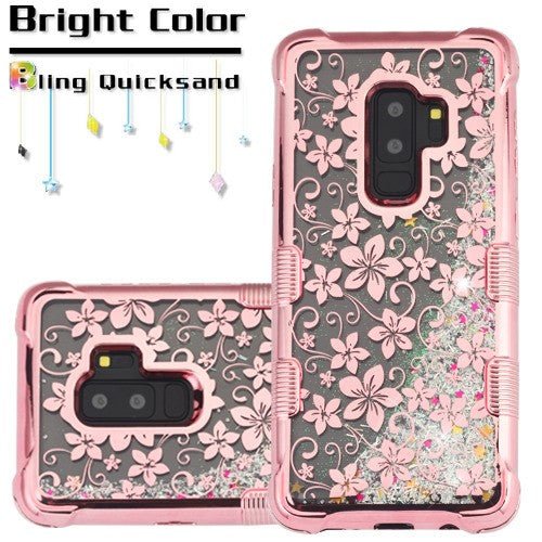 MyBat TUFF Quicksand Glitter Lite Hybrid Protector Cover for Samsung Galaxy S9 PlusGalaxy S9 Plus
