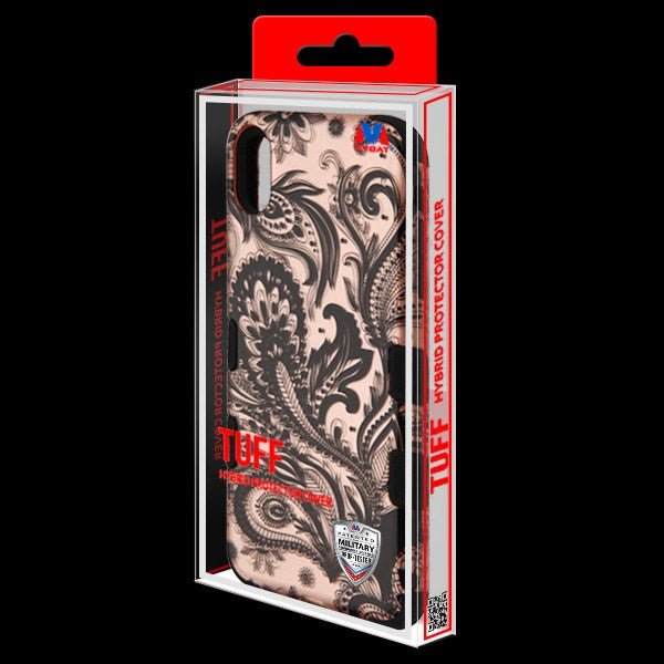 MyBat TUFF Series Case for Apple iPhone XS Max - Phoenix Flower