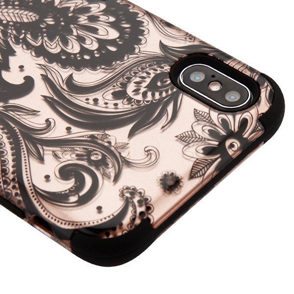 MyBat TUFF Series Case for Apple iPhone XS Max - Phoenix Flower