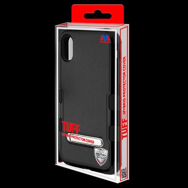 MyBat TUFF Series Case (with Magnetic Metal Stand) for Apple iPhone XS Max