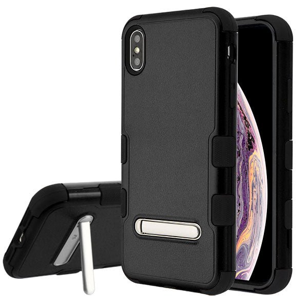 MyBat TUFF Series Case (with Magnetic Metal Stand) for Apple iPhone XS Max