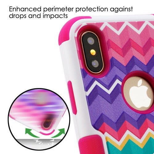 MyBat TUFF Series Case (with Magnetic Metal Stand) for Apple iPhone XS/XiPhone XS/X