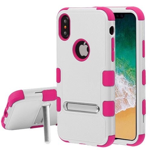 MyBat TUFF Series Case (with Magnetic Metal Stand) for Apple iPhone XS/XiPhone XS/X