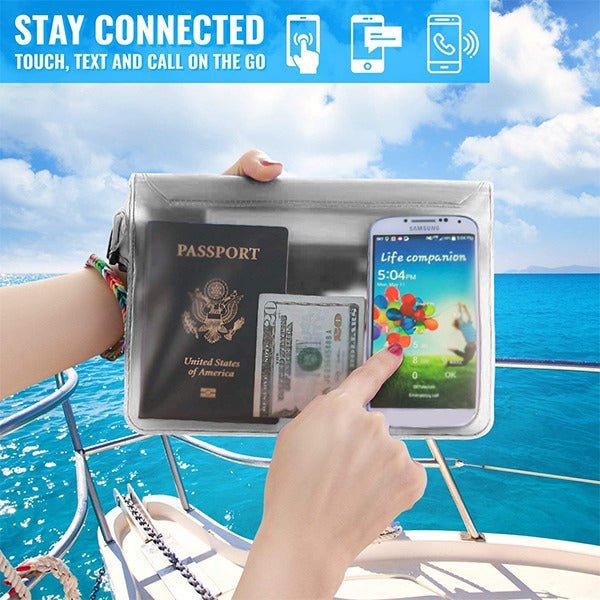 MyBat Universal Large Waterproof Pouch - Transparent ClearMyBat Pro