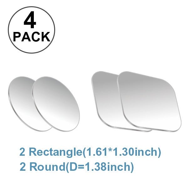 MyBat Universal Metal Plate for Magnetic Mount(4 - pack) - SilverMyBat Pro