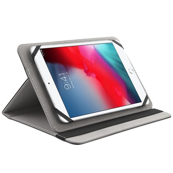 MyBat Universal Tablet MyJacket for 7 ~ 8 Inch Tablets for Apple iPad mini (A1432,A1454,A1455) Samsung P200 (Galaxy Tab A 8.0 (2019) with S Pen) Amazon Fire HD 8 (2020)/Fire HD 8 Plus (2020) - BlackMyBat Pro