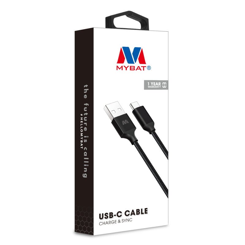 MyBat USB Type - C Data Cable 10 FT - BlackMyBat Pro