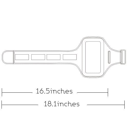 MyBat Vertical Pouch Universal Sport Armband - Light GreenMyBat Pro