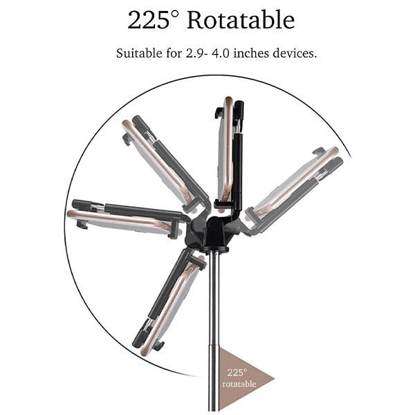 MyBat Wireless Selfie Stick(with Shutter Control) - BlackMyBat Pro