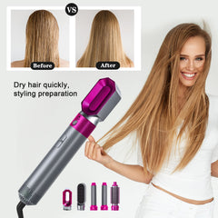 🔥 Roykin 5 - in - 1 Blow Dryer & Styler – 5 Attachments, 55% OFF! Professional Grade, Safe & Fast Styling! ✨MyBat Pro