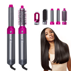 🔥 Roykin 5 - in - 1 Blow Dryer & Styler – 5 Attachments, 55% OFF! Professional Grade, Safe & Fast Styling! ✨