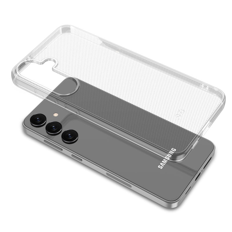 SYB Candy Skin Cover for Samsung Galaxy S24 Plus - Glossy Transparent ClearGalaxy S24+