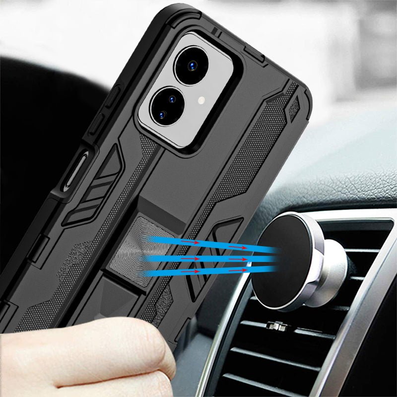 SYB Reflex Series Case w Kickstand for Boost Celero 5G SC Reflex Blue