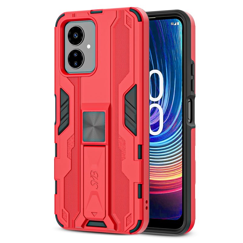 SYB Reflex Series Case w Kickstand for Boost Celero 5G SC Reflex Blue