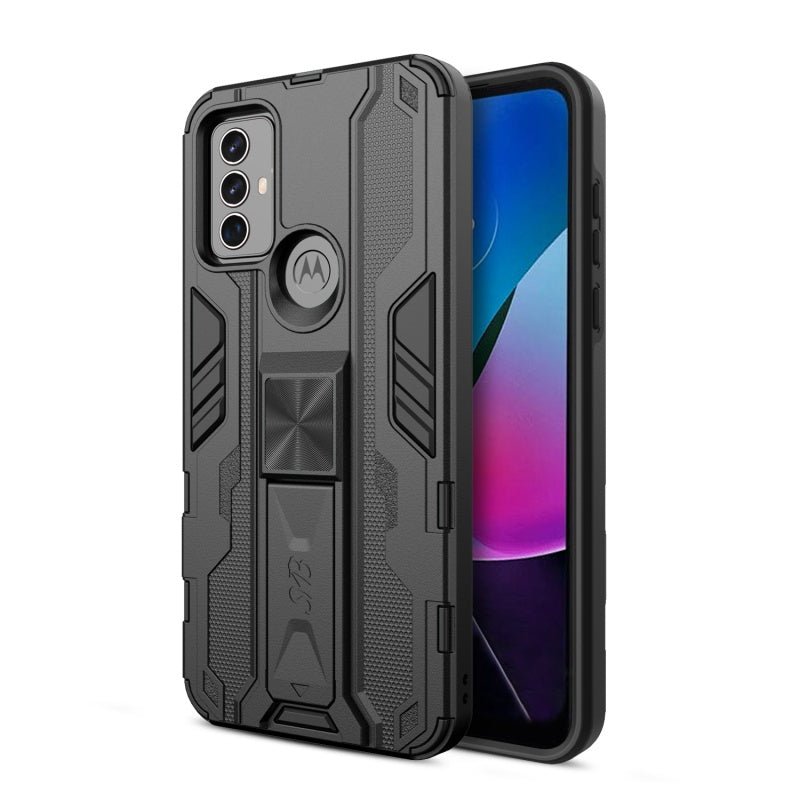 Moto G Play 2023 Case with Kickstand - Reflex Black / Moto G Play (2023)